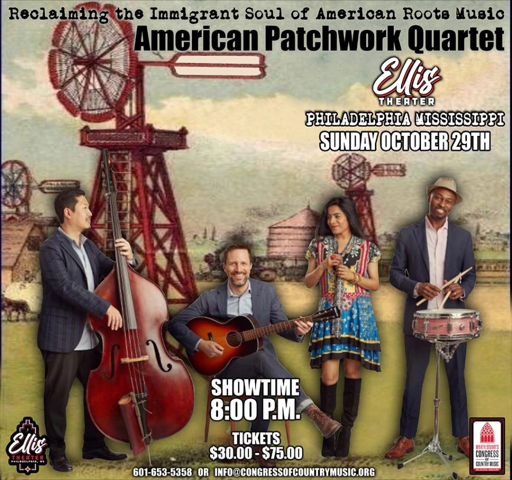 American Patchwork Quartet - October 2023 - The Ellis Theater - Philadelphia, MS