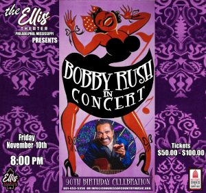 Bobby Rush - November 10, 2023 - The Ellis Theater - Philadelphia, MS